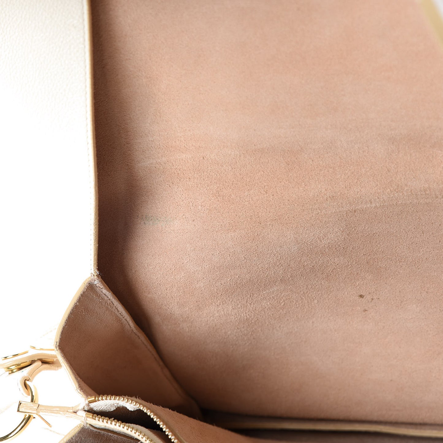 Calfskin Blade Flap White