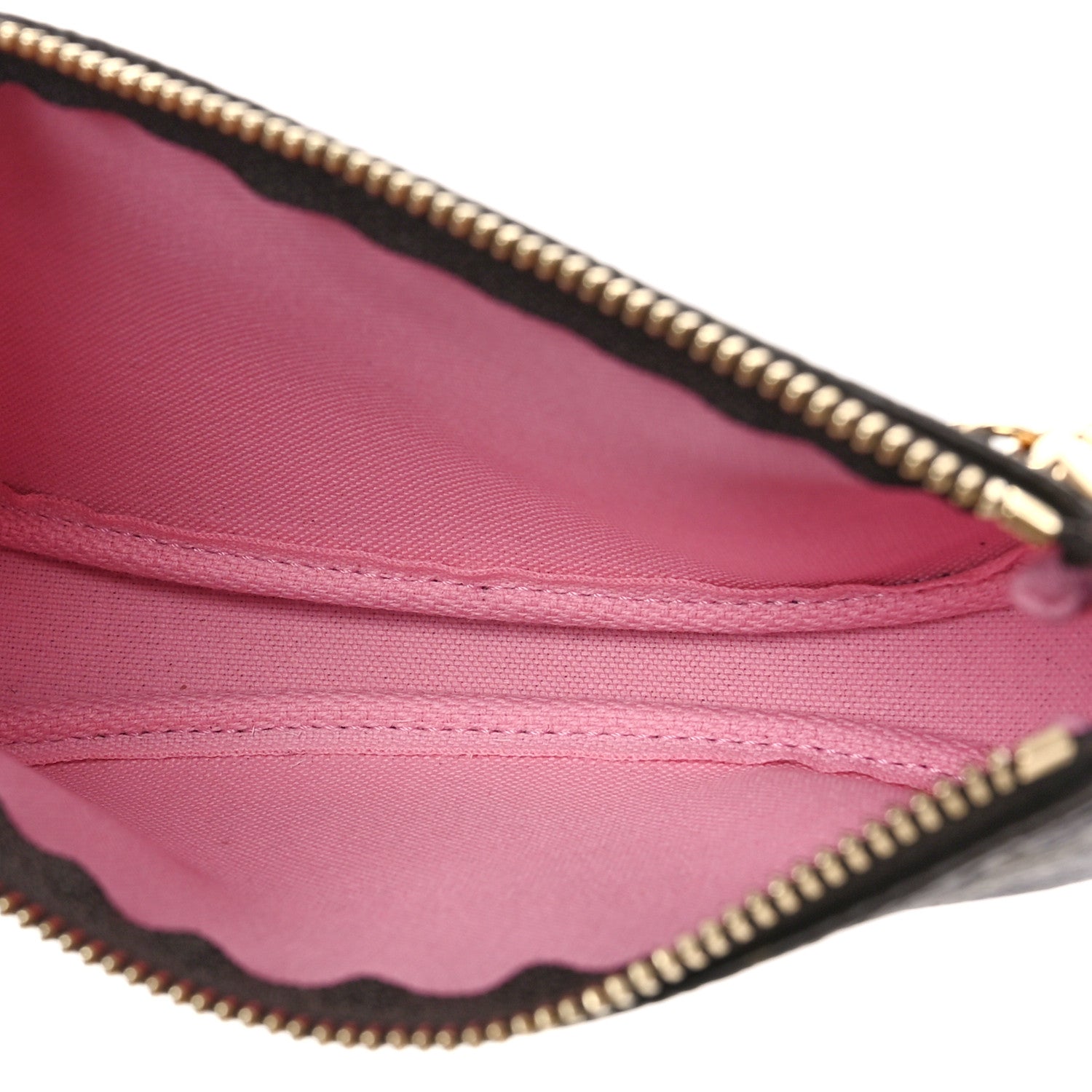 Louis Vuitton Monogram 2022 Christmas Animation Paris Mini Pochette Accessories Pink 5 of 9