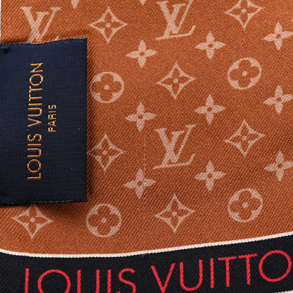 Louis Vuitton Silk Monogram Planet LV Bandeau Beige 4 of 6