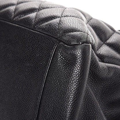 Chanel Caviar Quilted Grand Shopping Tote GST Black 11 of 12