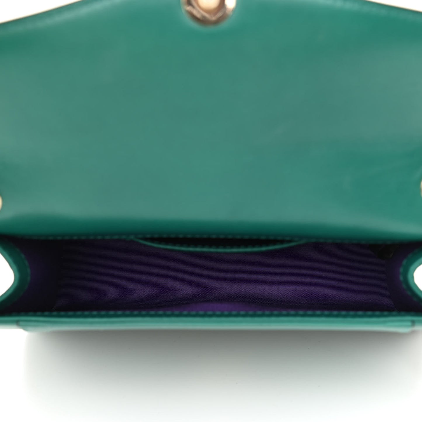 Calfskin Serpenti Forever Crossbody Bag Emerald Green