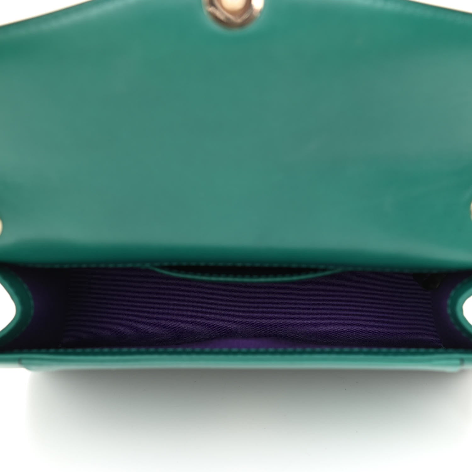 Bulgari Calfskin Serpenti Forever Crossbody Bag Emerald Green 6 of 10