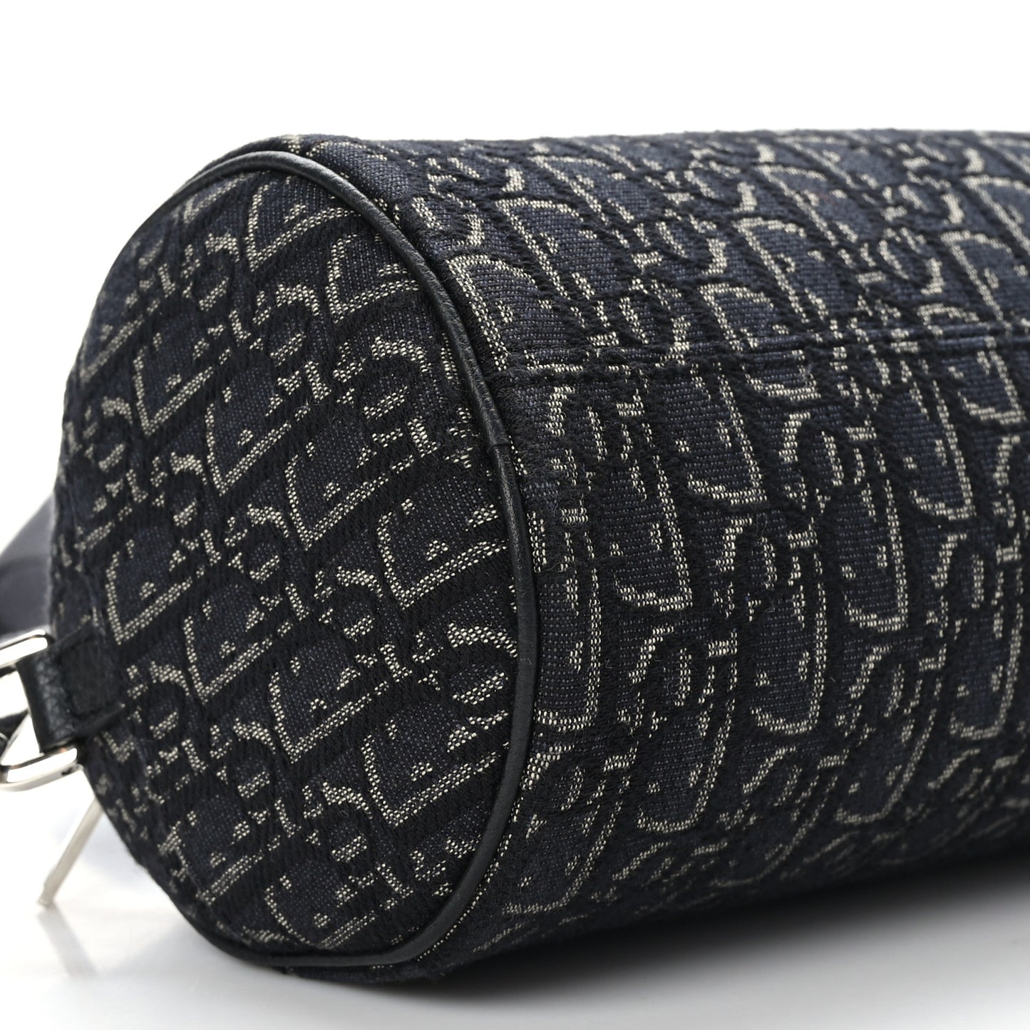 Oblique Roller Messenger Bag Black