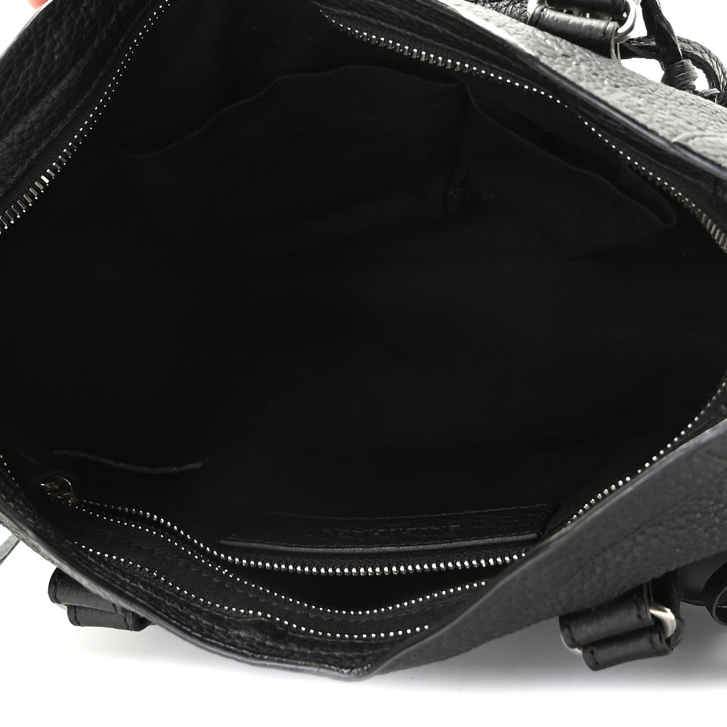 Balenciaga Vibrato Calfskin Classic Silver Hardware S City Black 6 of 8