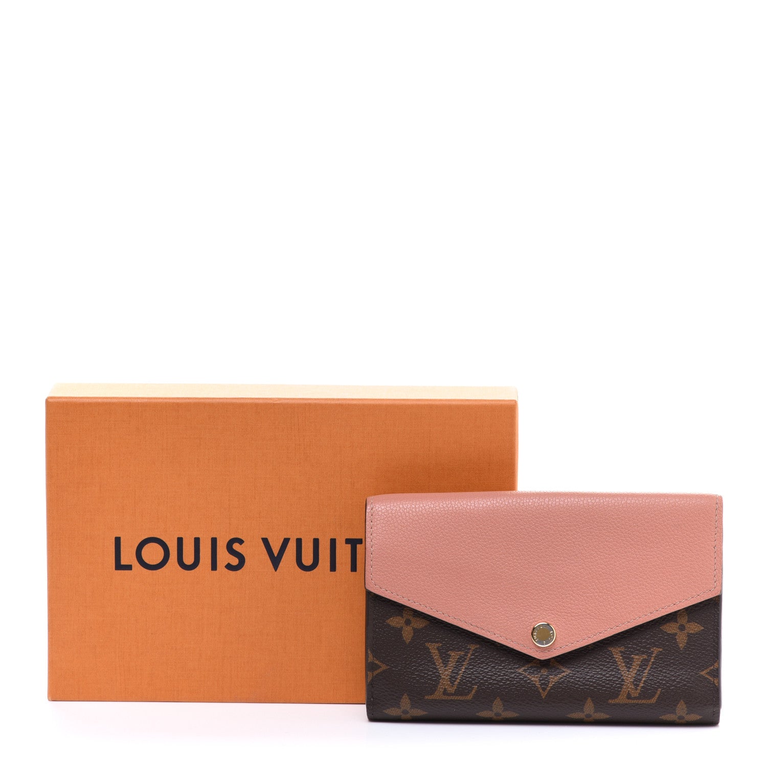Louis Vuitton Monogram Pallas Compact Wallet Rose Poudre 9 of 9