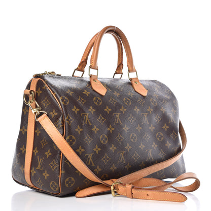 Louis Vuitton Monogram Speedy Bandouliere 35 4 of 22
