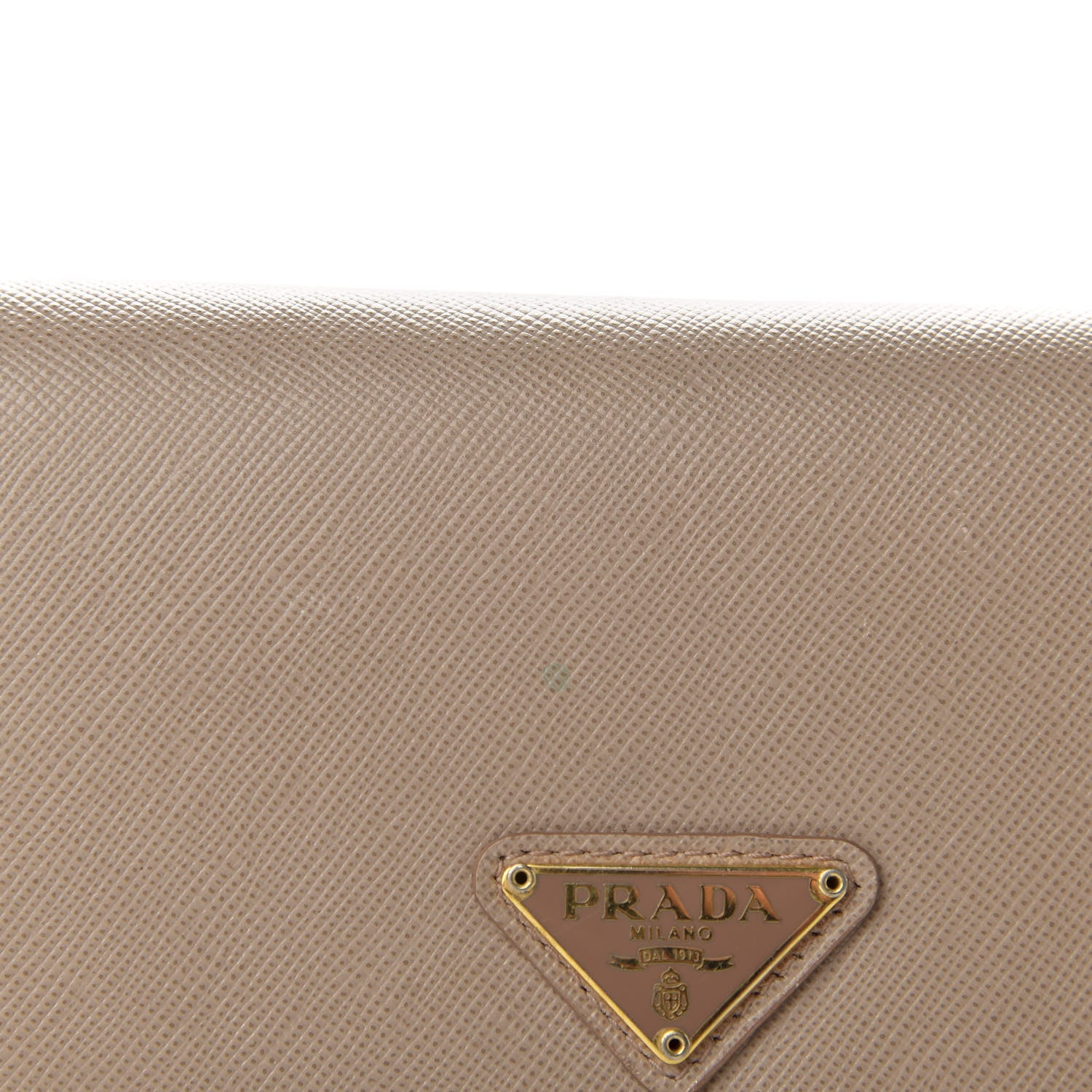 Prada Saffiano Triangle Continental Flap Wallet Cammeo 4 of 8