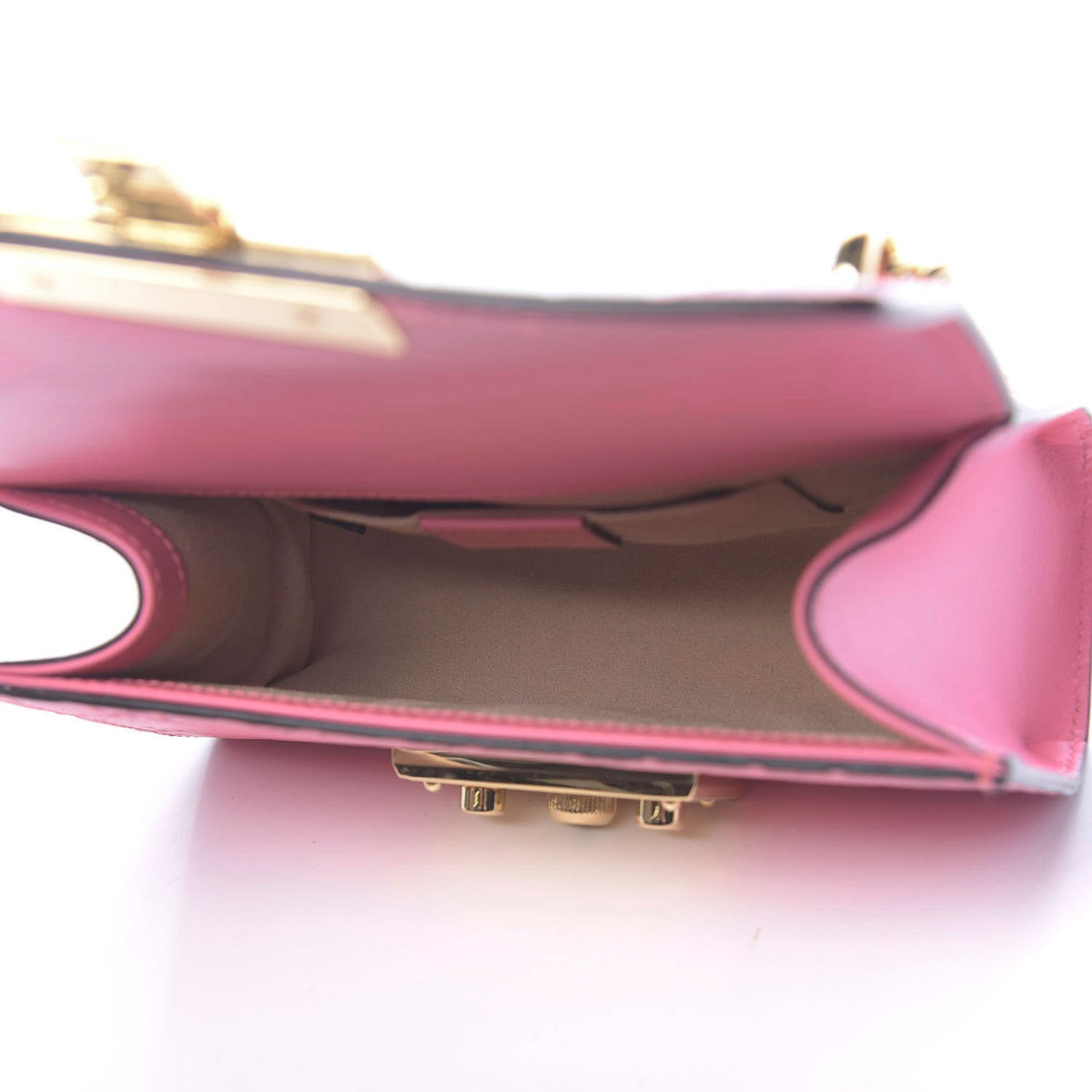 Guccissima Small Padlock Shoulder Bag Flush
