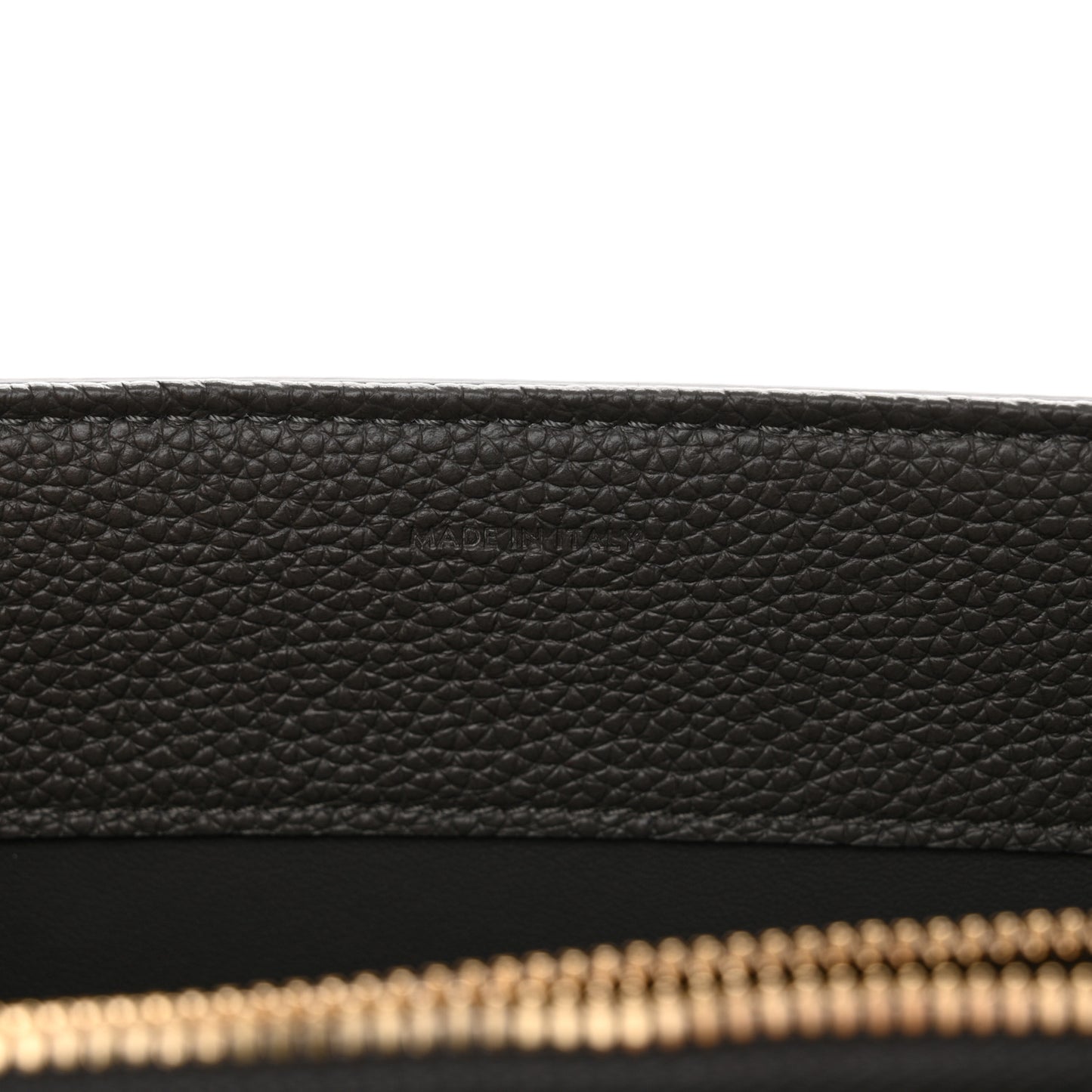 Grained Calfskin Classique 16 Top Handle Bag Medium Grey