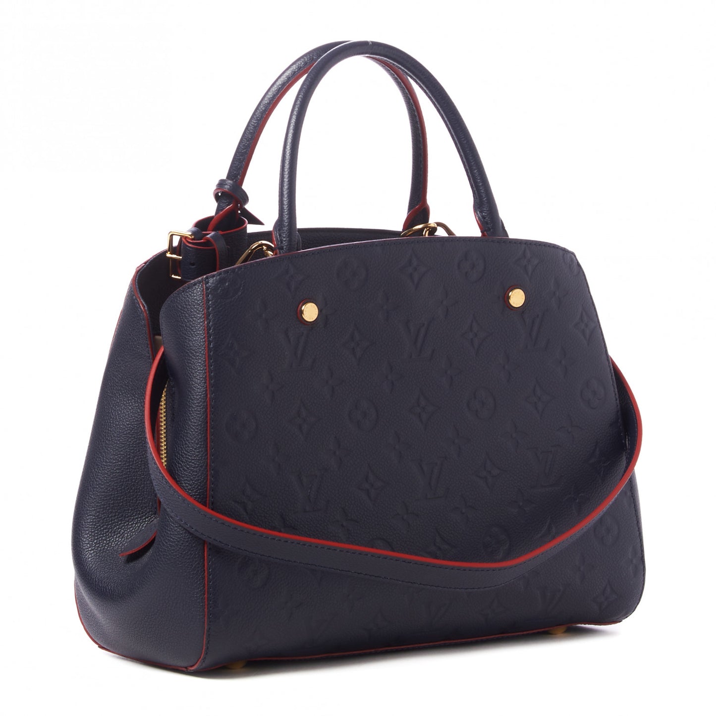 Empreinte Montaigne MM Marine Rouge