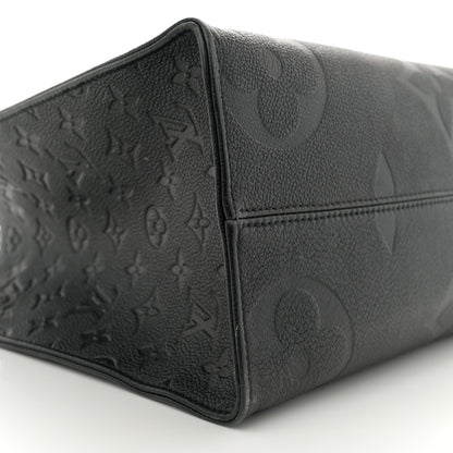 Louis Vuitton Empreinte Monogram Giant Onthego MM Black 8 of 11