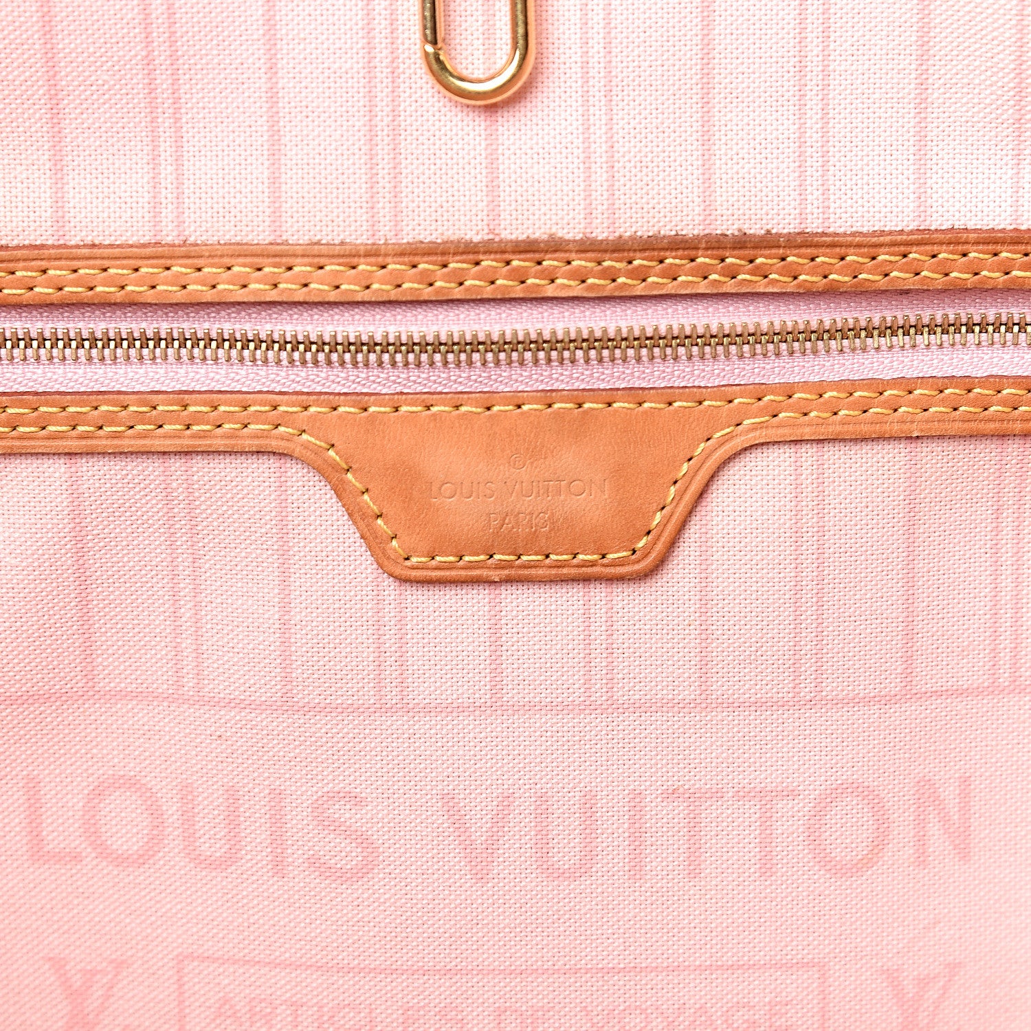 Louis Vuitton Damier Azur Neo Neverfull MM Rose Ballerine 5 of 15