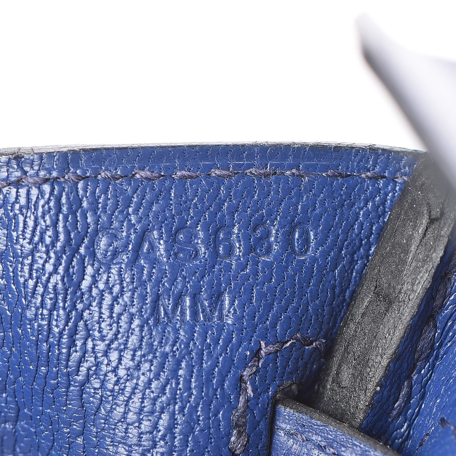 Hermes Taurillon Novillo Birkin 25 Bleu Saphir 24 of 34