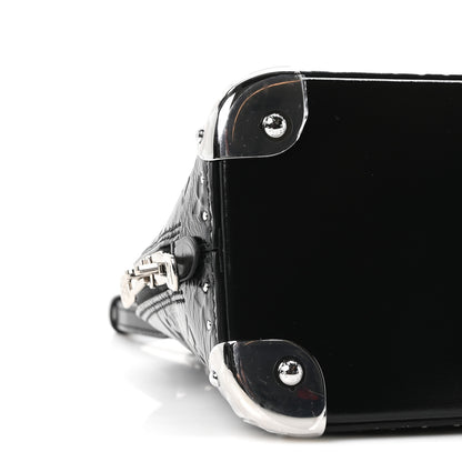 Louis Vuitton Calfskin Monogram Alma Trunk BB Black 8 of 9