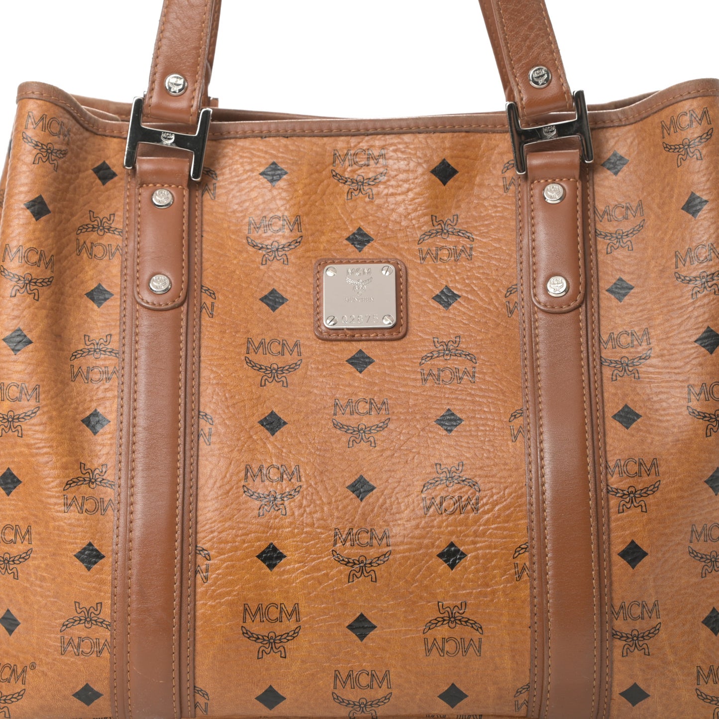 Visetos Shopping Tote Cognac