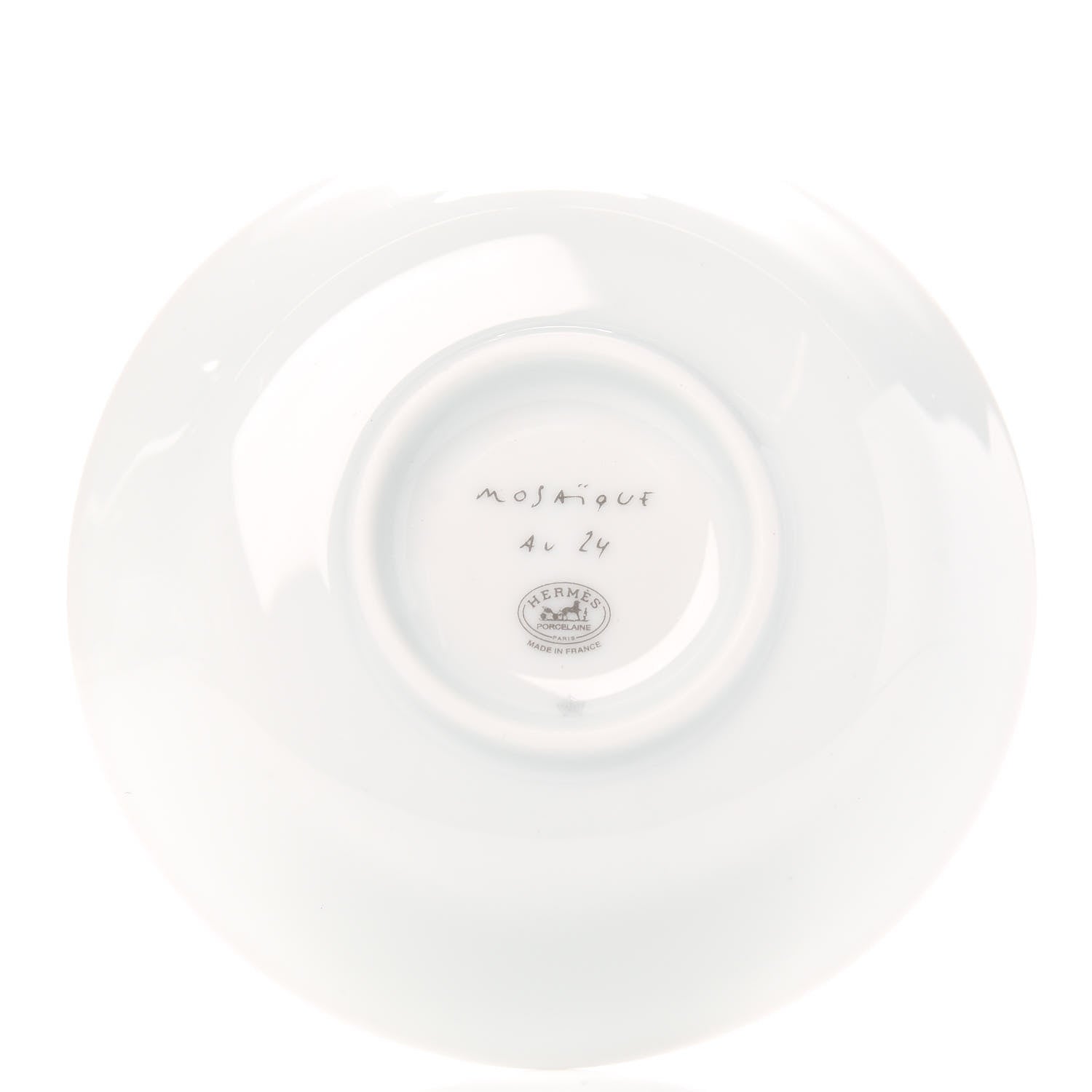 Hermes Porcelain Mosaique au 24 Soy Dish Set of 2 3 of 4