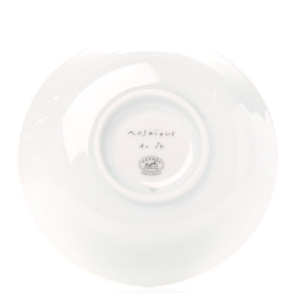 Hermes Porcelain Mosaique au 24 Soy Dish Set of 2 3 of 4