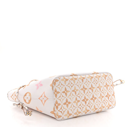 Louis Vuitton Monogram Giant By The Pool 2.0 Neverfull MM Beige 5 of 11