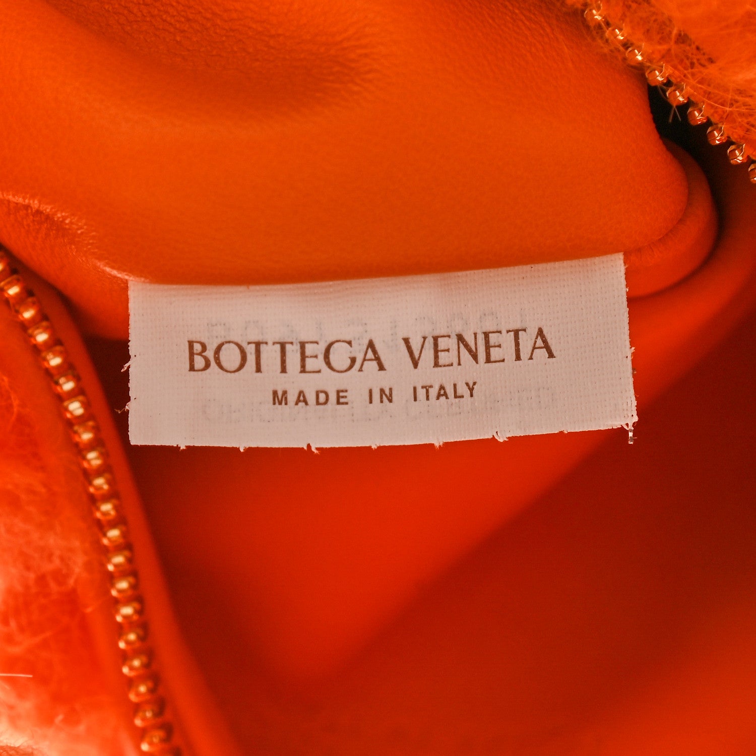 Bottega Veneta Shearling Mini Jodie Light Orange 6 of 9