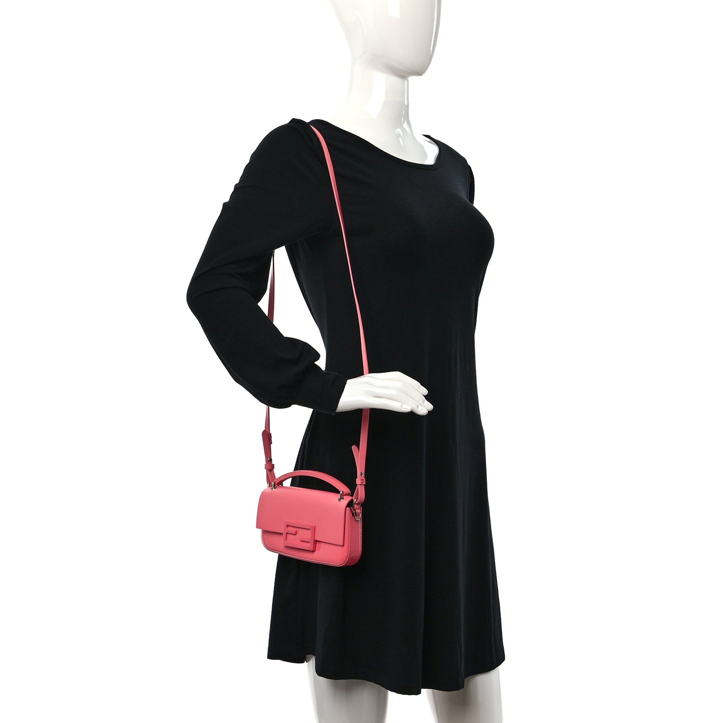 Vitello Liberty Sfumato Phone Baguette Pink Dalia