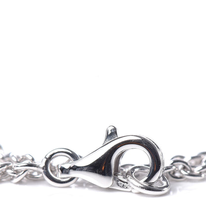 Cartier 18K White Gold Interlocking LOVE Bracelet 6 of 6