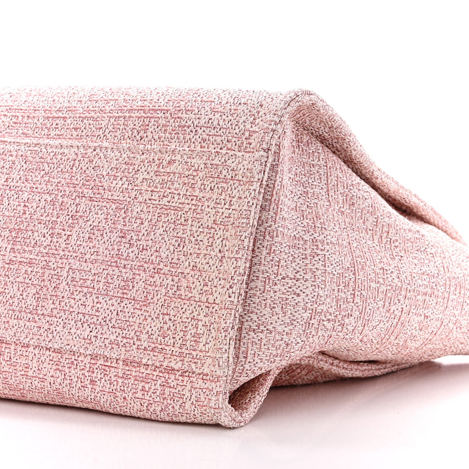 Chanel Lurex Boucle Deauville Medium Tote Pink 11 of 12