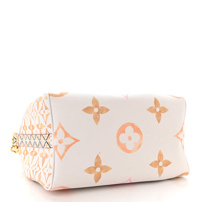 Louis Vuitton Monogram Giant By The Pool 2.0 Speedy Bandouliere 25 Beige 4 of 11