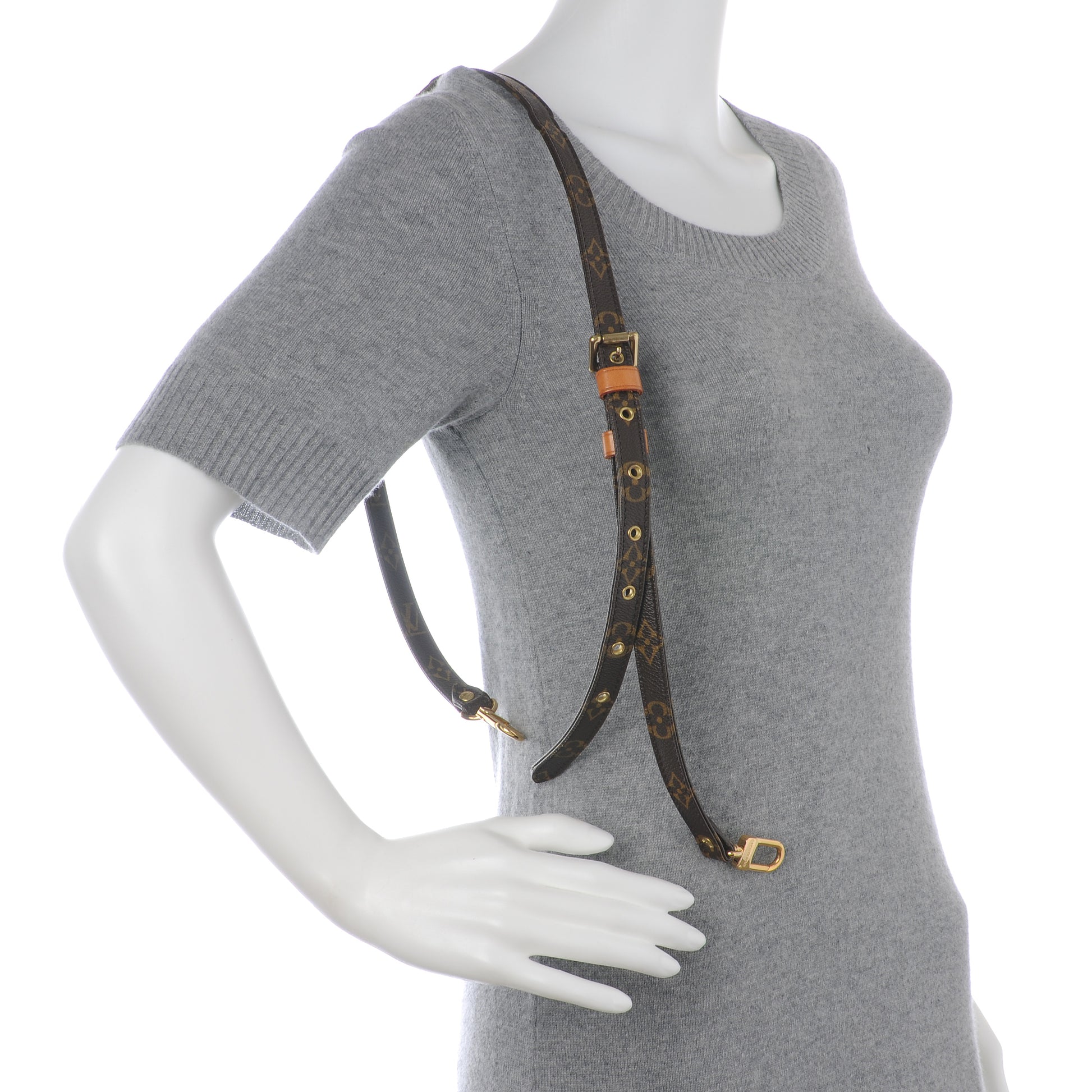 Louis Vuitton Monogram Adjustable Shoulder Strap 2 of 6
