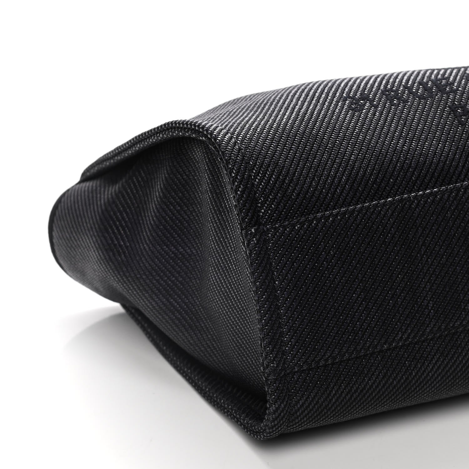 Chanel Mixed Fibers Small Deauville Tote Black 8 of 10