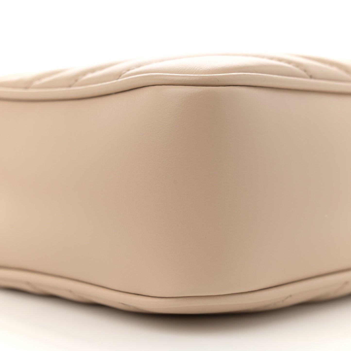 Calfskin Matelasse Monogram Lou Camera Bag Dark Beige