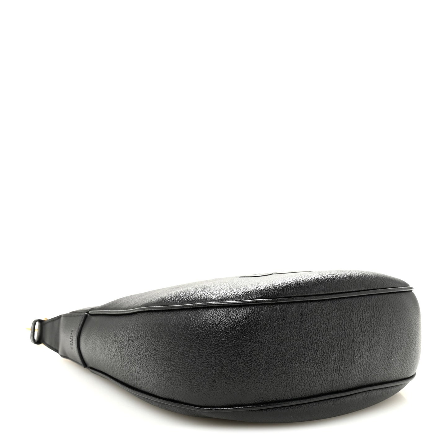 Supple Calfskin Cuir Triomphe Small Heloise Shoulder Bag Black