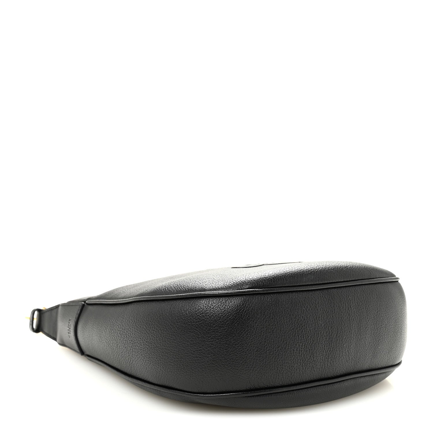 Celine Supple Calfskin Cuir Triomphe Small Heloise Shoulder Bag Black 4 of 11
