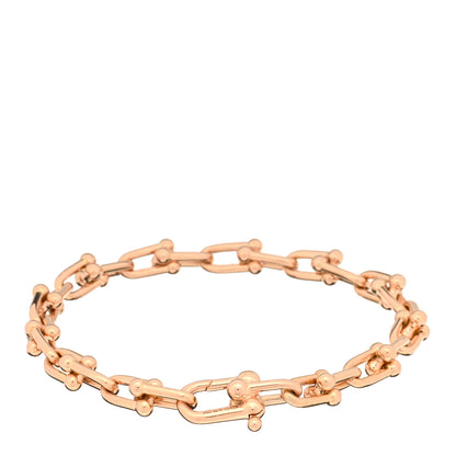 Tiffany 18K Rose Gold Small HardWear Link Bracelet 2 of 3