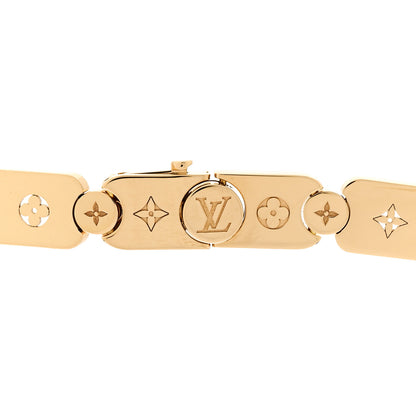 Louis Vuitton 18K Yellow Gold Les Gastons Vuitton Gourmette Necklace 4 of 5