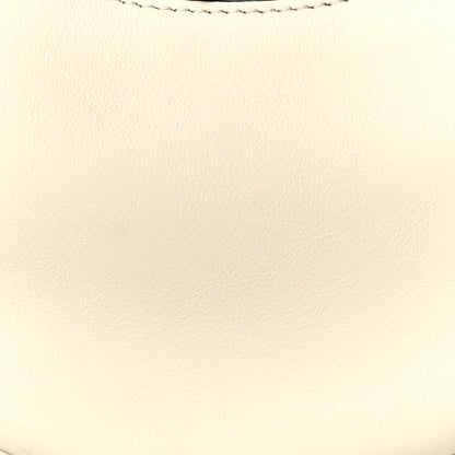 Fendi Vitello Grace Matte Nano Fendigraphy Hobo Charm White Ice 8 of 11
