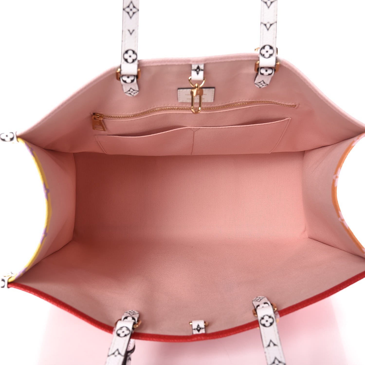 Louis Vuitton Monogram Giant Onthego GM Rouge Rose 5 of 10