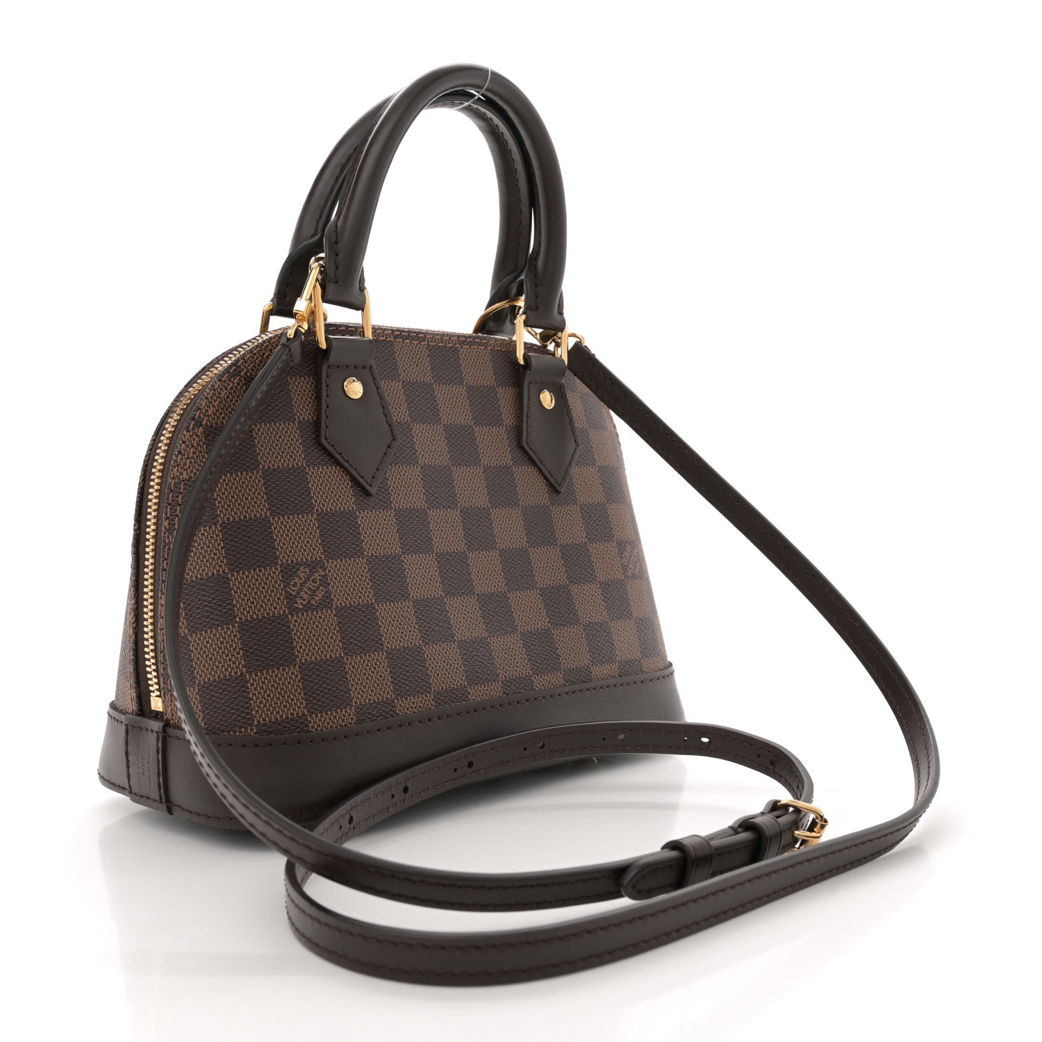 Louis Vuitton Damier Ebene Alma BB 2 of 9