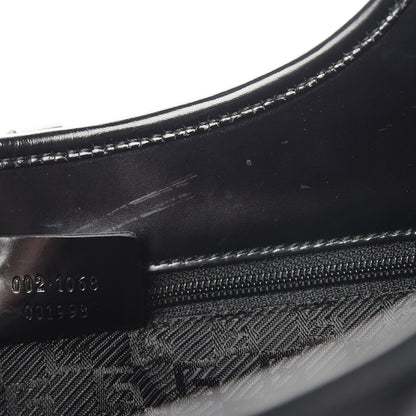 Gucci Calfskin Bardot Shoulder Bag Black 8 of 9