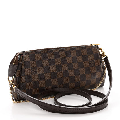 Louis Vuitton LOUIS VUITTON Damier Ebene Eva Clutch 3 of 10