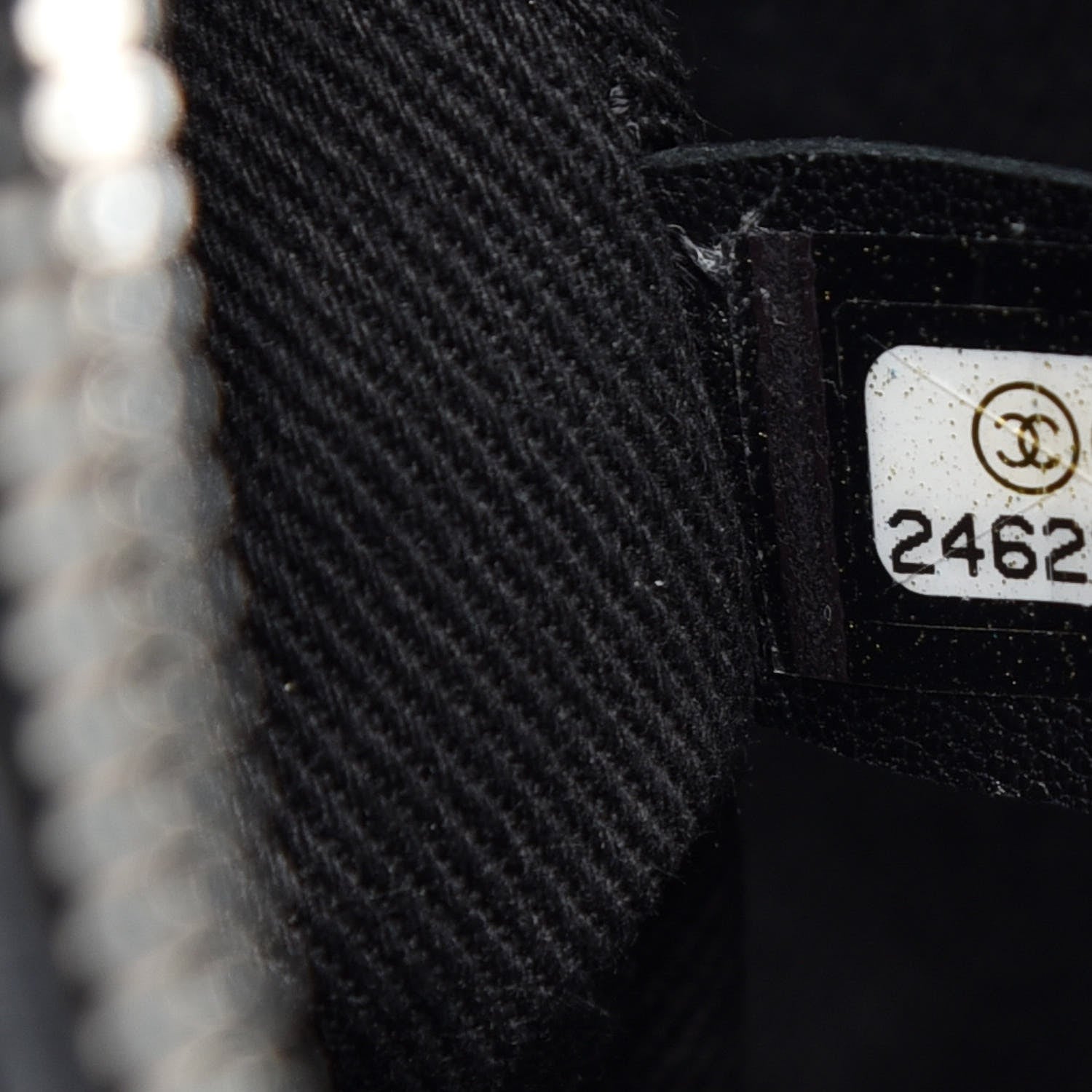 Chanel Calfskin Quilted Crossbody Bag Black 7 of 9