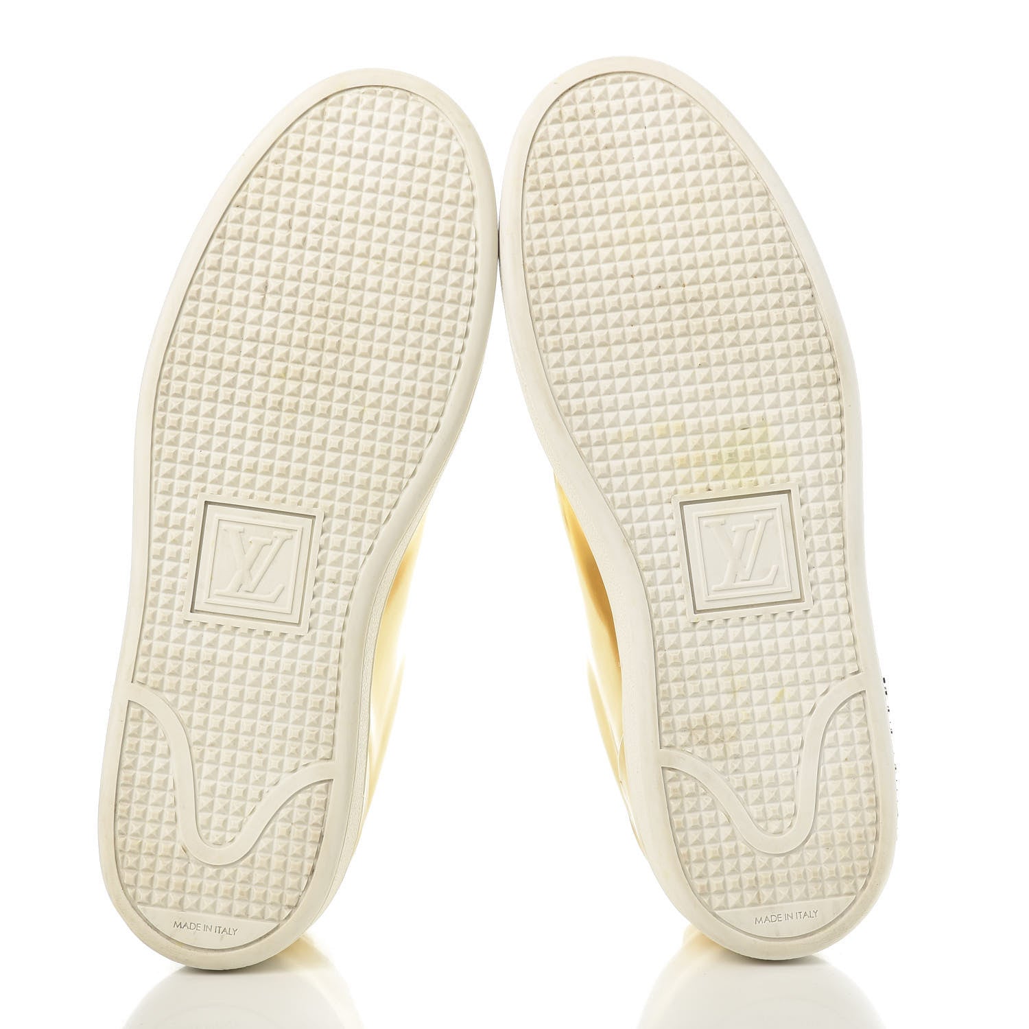 Louis Vuitton Metallic Calfskin Frontrow Sneakers 36.5 Gold 5 of 11