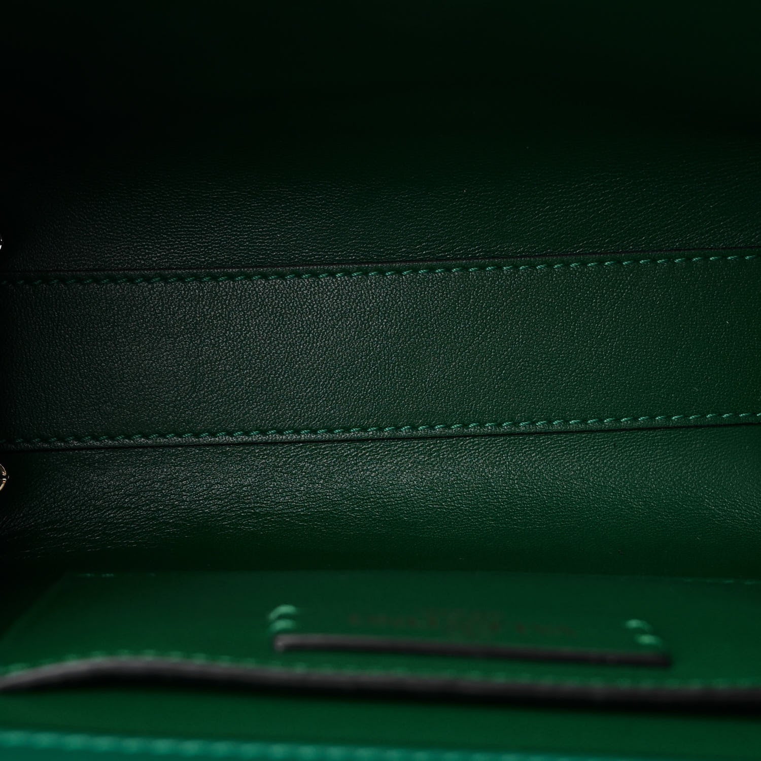 Valentino Garavani Crystal Embroidered Mini Vsling Top Handle Bag Emerald Jungle 5 of 11