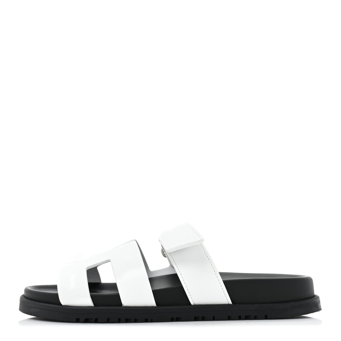 Calfskin Womens Chypre Sandals 38 White
