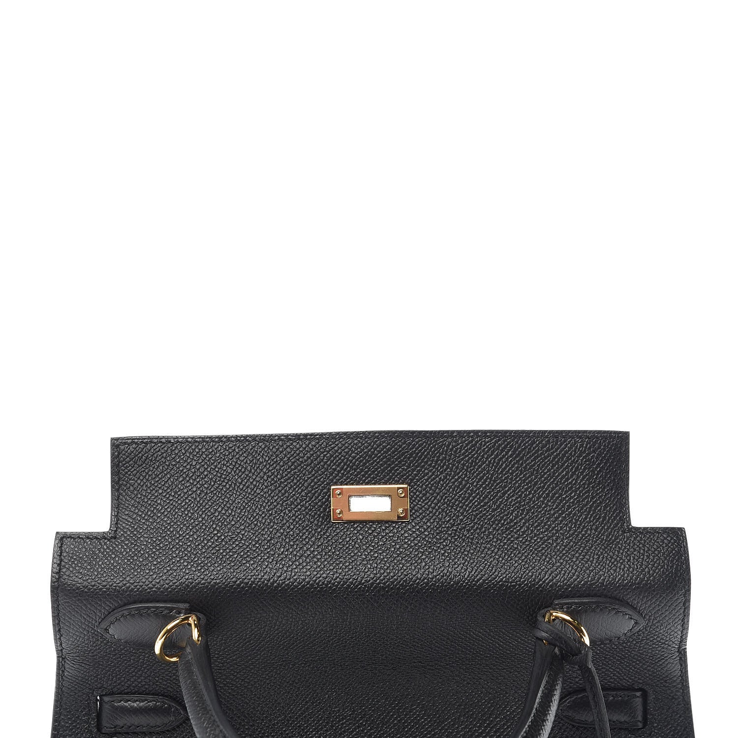 Hermes Epsom Kelly Sellier 25 Black 17 of 38