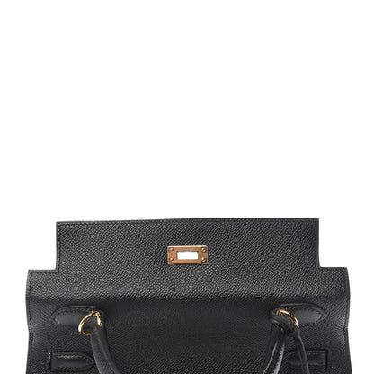 Hermes Epsom Kelly Sellier 25 Black 17 of 38