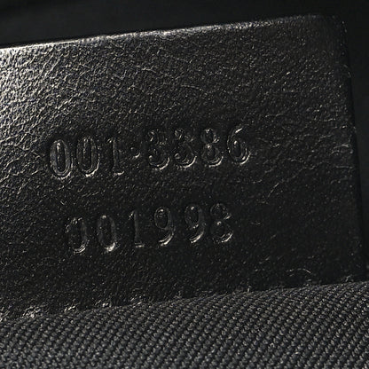 Gucci Nylon Monogram Small Hobo Black 7 of 10