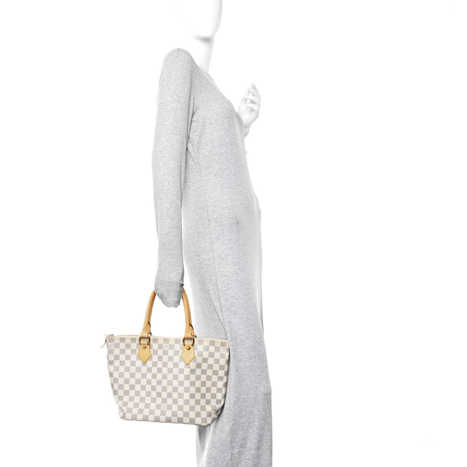Louis Vuitton Damier Azur Saleya PM 2 of 11