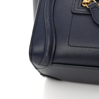 Celine Smooth Calfskin Nano Luggage Ink 15 of 15