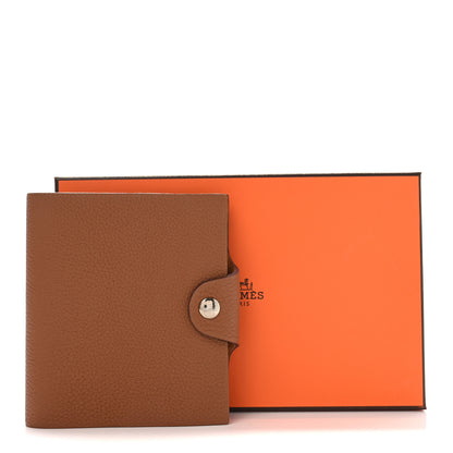 Hermes Togo Ulysse Mini Notebook Cover Gold 8 of 8