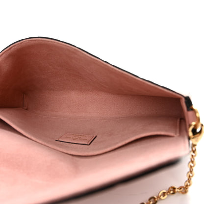 Louis Vuitton Empreinte Pochette Felicie Chain Wallet Rose Poudre 6 of 10